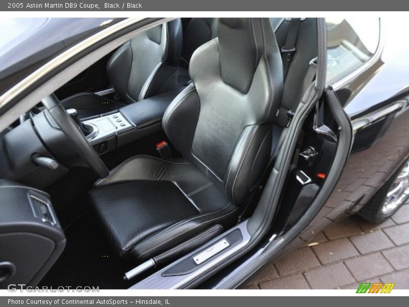  2005 DB9 Coupe Black Interior