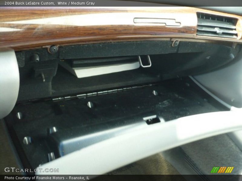 White / Medium Gray 2004 Buick LeSabre Custom