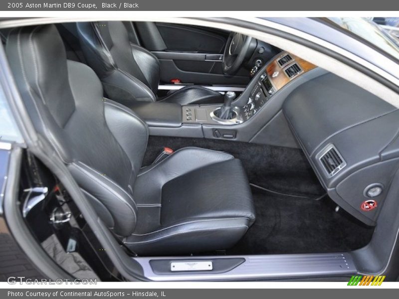  2005 DB9 Coupe Black Interior