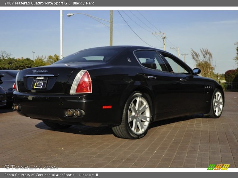Black / Nero 2007 Maserati Quattroporte Sport GT