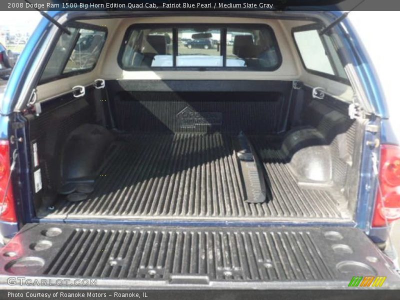 Patriot Blue Pearl / Medium Slate Gray 2008 Dodge Ram 1500 Big Horn Edition Quad Cab