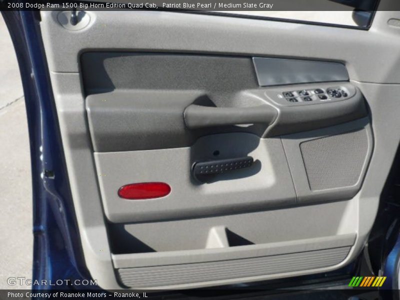 Patriot Blue Pearl / Medium Slate Gray 2008 Dodge Ram 1500 Big Horn Edition Quad Cab