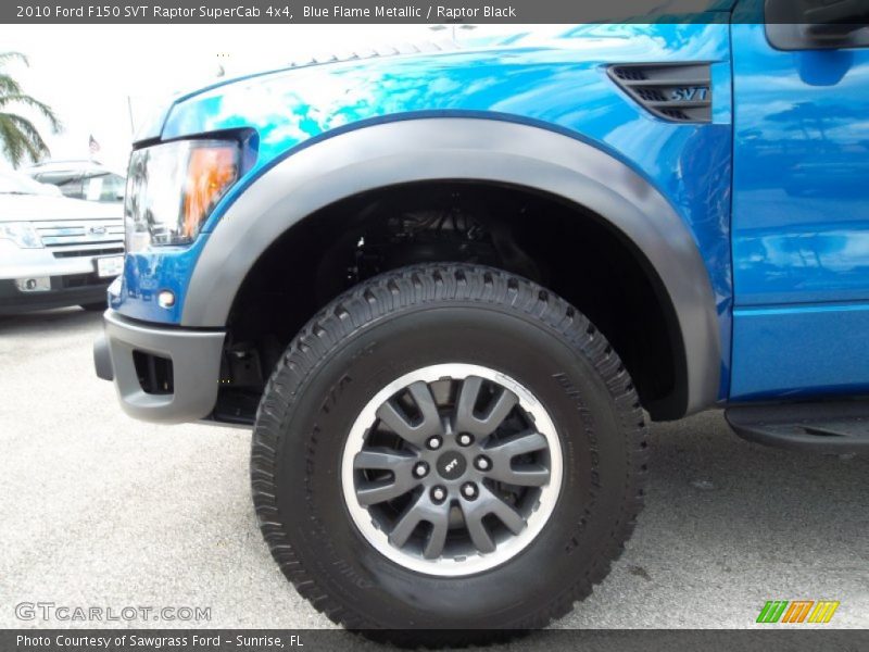 Blue Flame Metallic / Raptor Black 2010 Ford F150 SVT Raptor SuperCab 4x4