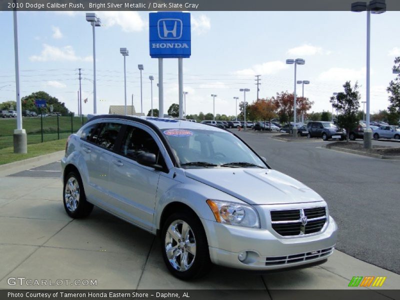 Bright Silver Metallic / Dark Slate Gray 2010 Dodge Caliber Rush