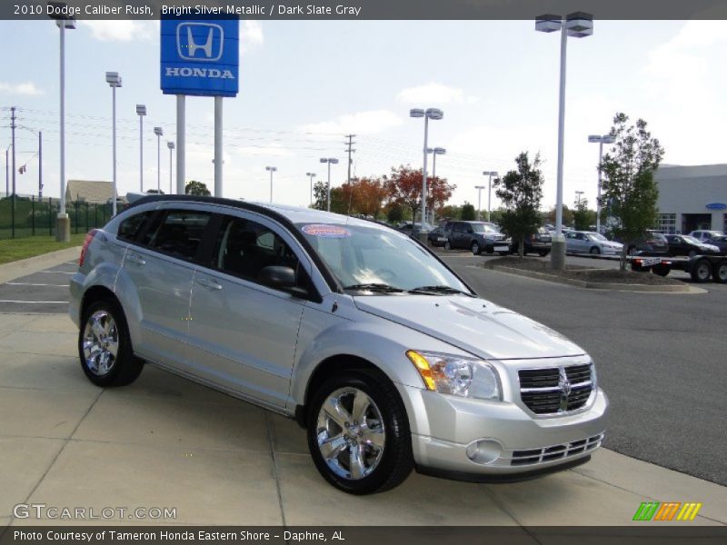 Bright Silver Metallic / Dark Slate Gray 2010 Dodge Caliber Rush