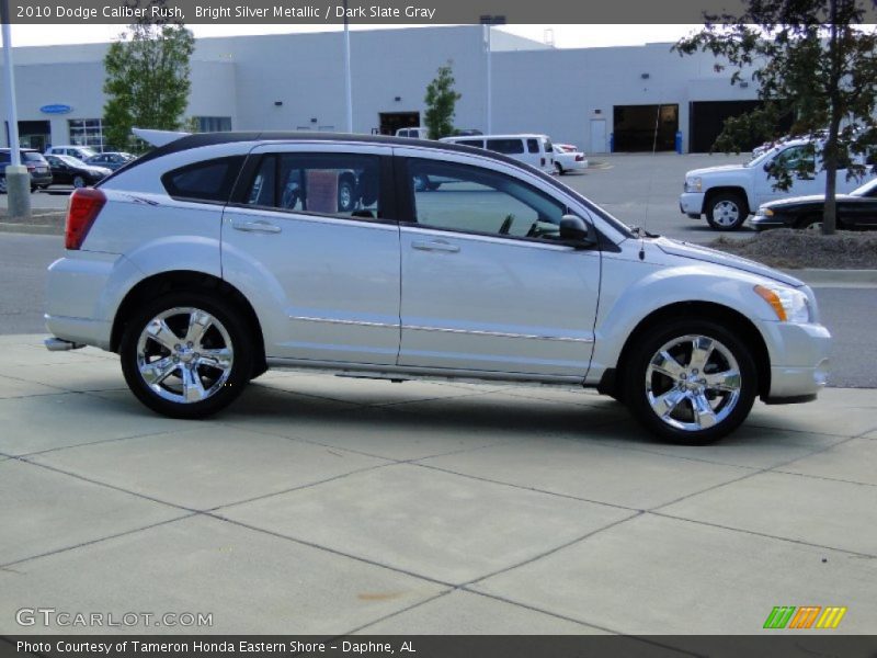 Bright Silver Metallic / Dark Slate Gray 2010 Dodge Caliber Rush