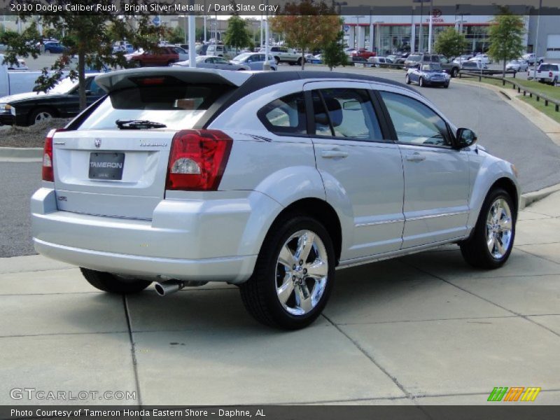 Bright Silver Metallic / Dark Slate Gray 2010 Dodge Caliber Rush