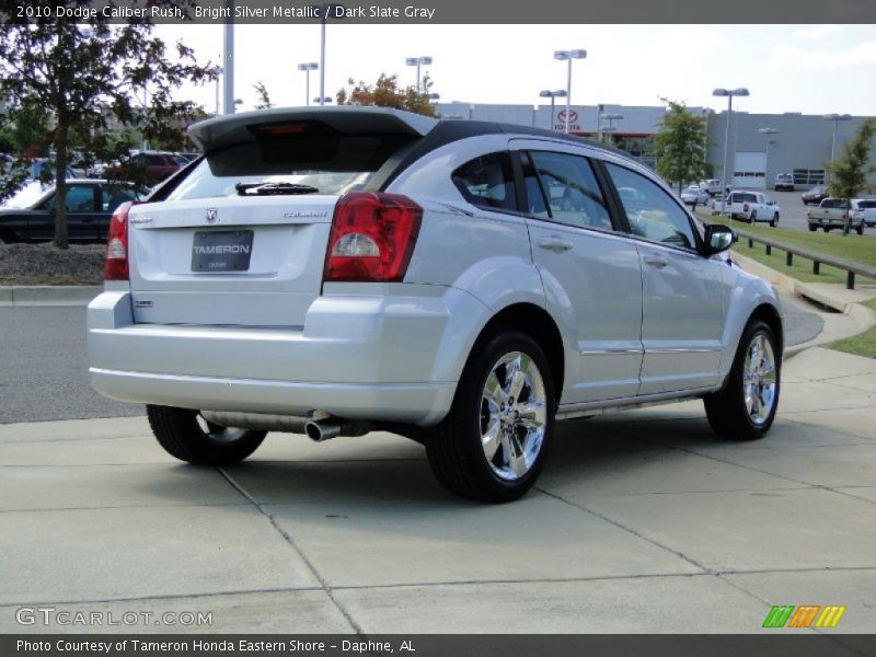 Bright Silver Metallic / Dark Slate Gray 2010 Dodge Caliber Rush