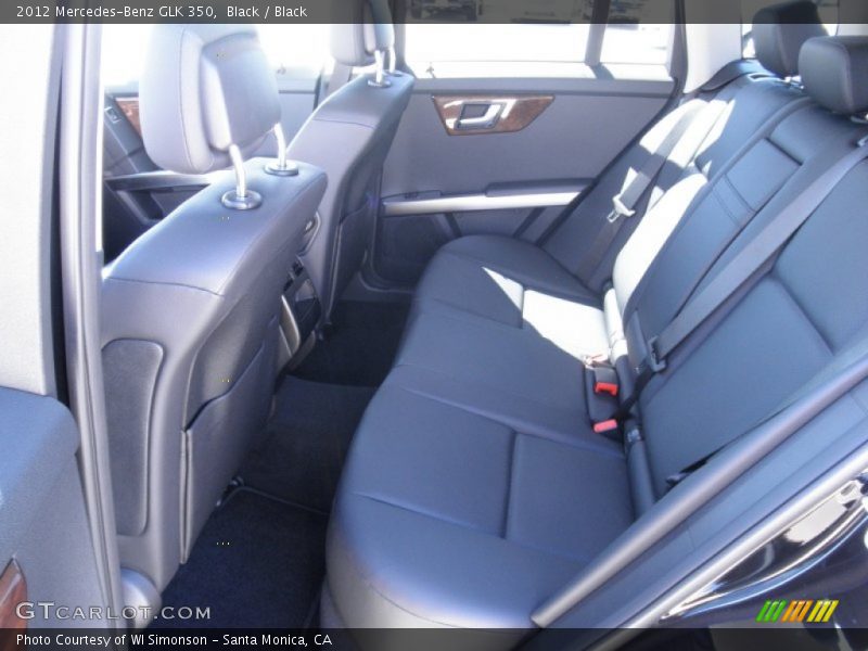 Black / Black 2012 Mercedes-Benz GLK 350