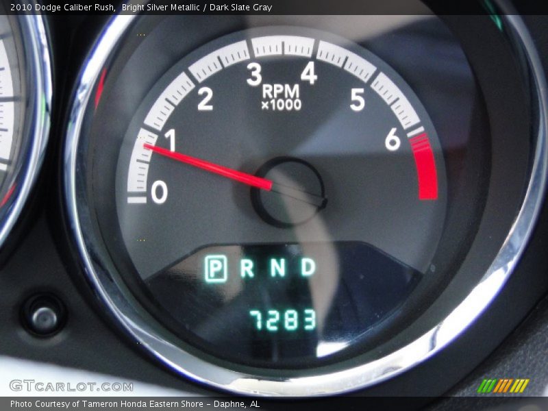 Bright Silver Metallic / Dark Slate Gray 2010 Dodge Caliber Rush