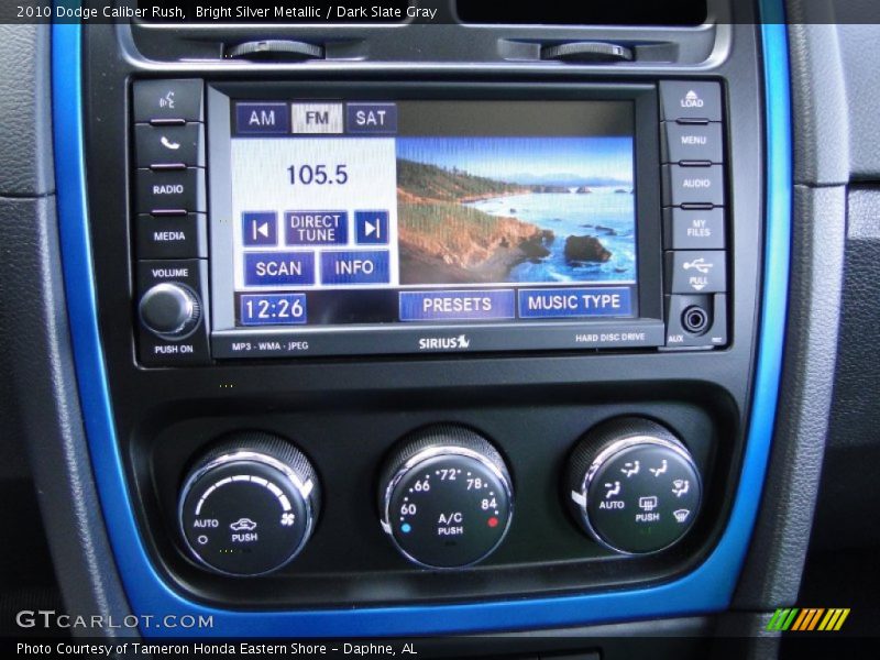Bright Silver Metallic / Dark Slate Gray 2010 Dodge Caliber Rush
