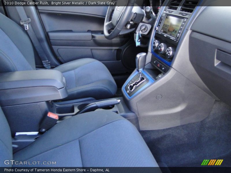 Bright Silver Metallic / Dark Slate Gray 2010 Dodge Caliber Rush