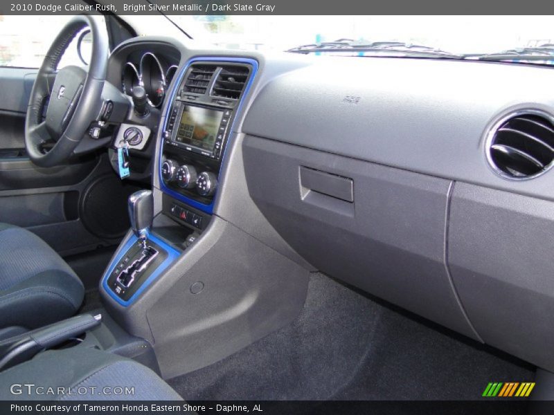 Bright Silver Metallic / Dark Slate Gray 2010 Dodge Caliber Rush