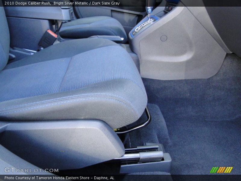 Bright Silver Metallic / Dark Slate Gray 2010 Dodge Caliber Rush