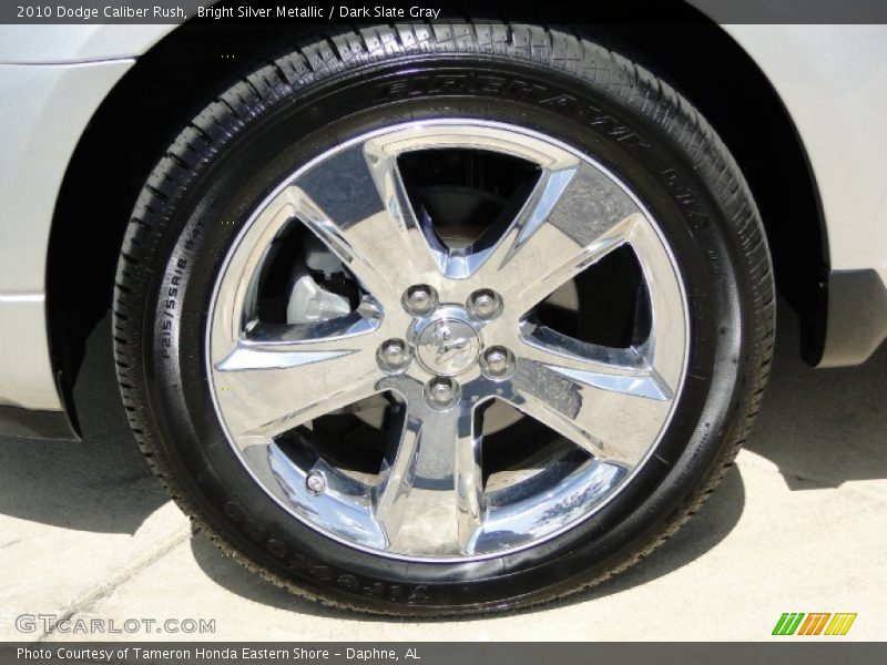 Bright Silver Metallic / Dark Slate Gray 2010 Dodge Caliber Rush