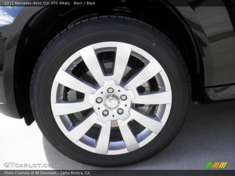 Black / Black 2012 Mercedes-Benz GLK 350 4Matic