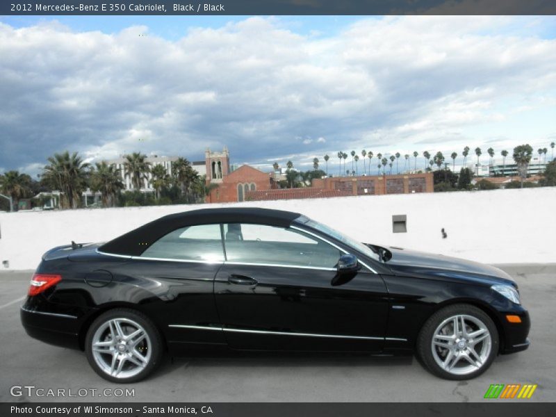 2012 E 350 Cabriolet Black