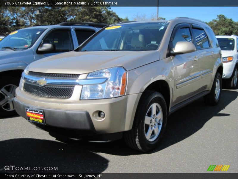 Sandstone Metallic / Light Cashmere 2006 Chevrolet Equinox LT