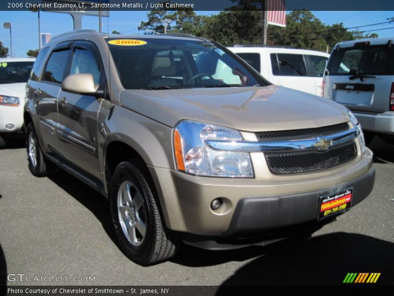 Sandstone Metallic / Light Cashmere 2006 Chevrolet Equinox LT