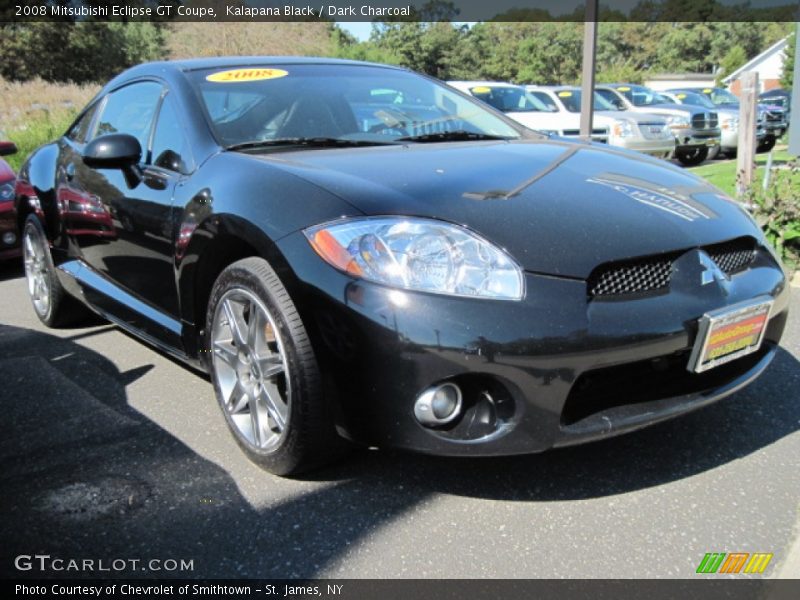 Kalapana Black / Dark Charcoal 2008 Mitsubishi Eclipse GT Coupe