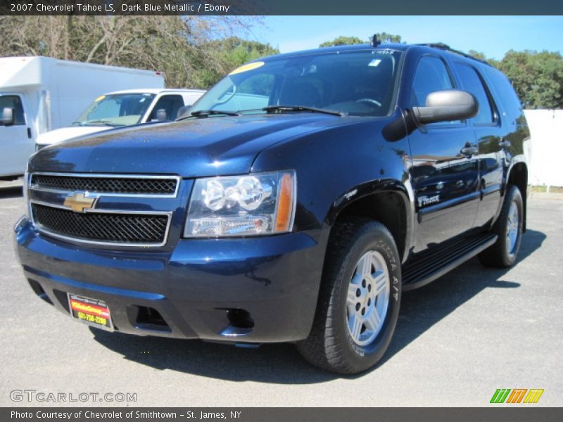 Dark Blue Metallic / Ebony 2007 Chevrolet Tahoe LS
