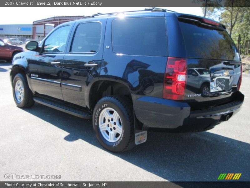 Dark Blue Metallic / Ebony 2007 Chevrolet Tahoe LS