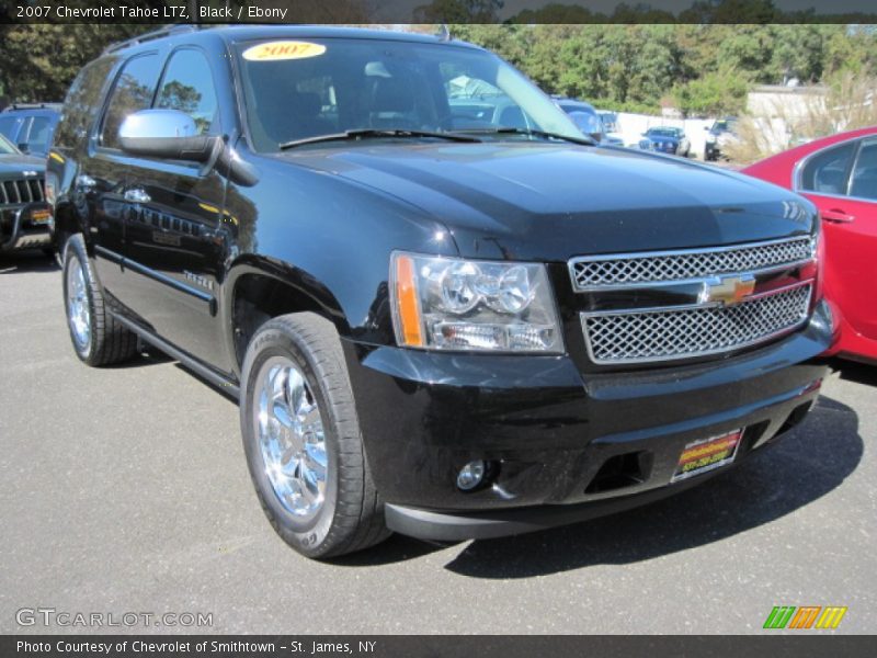 Black / Ebony 2007 Chevrolet Tahoe LTZ