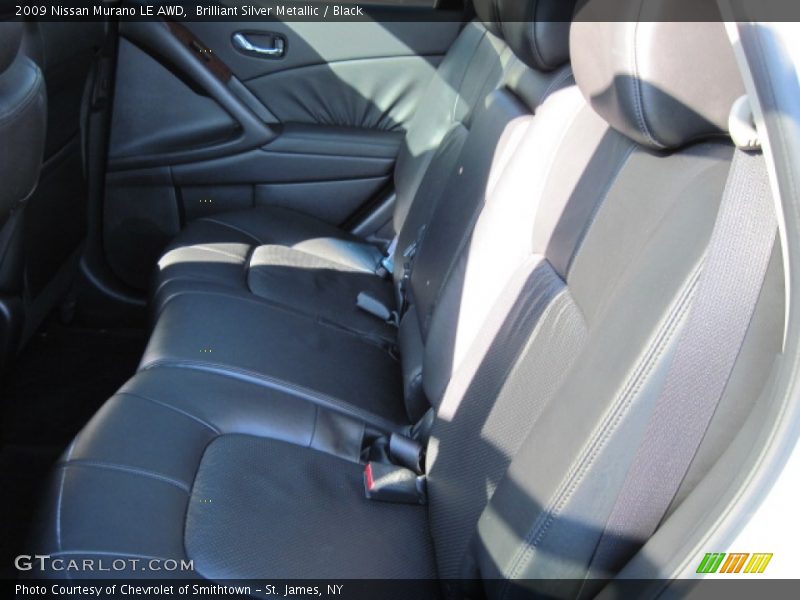 Brilliant Silver Metallic / Black 2009 Nissan Murano LE AWD
