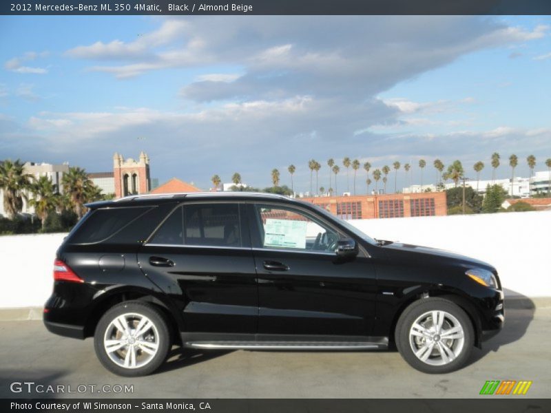 Black / Almond Beige 2012 Mercedes-Benz ML 350 4Matic