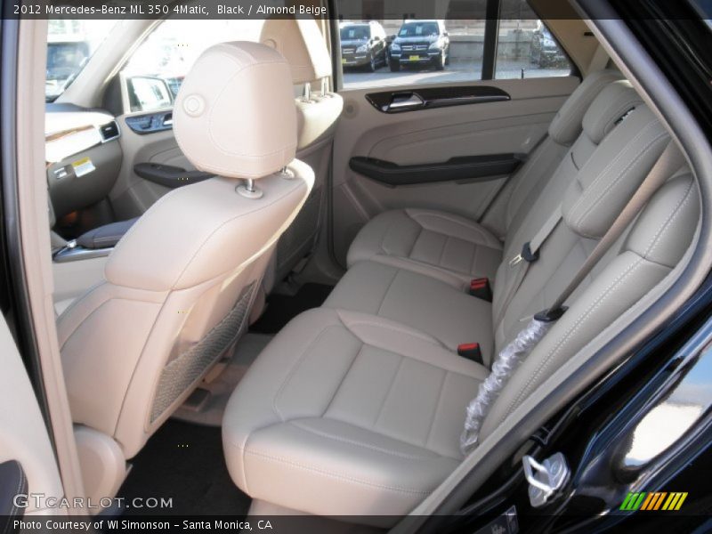 Black / Almond Beige 2012 Mercedes-Benz ML 350 4Matic