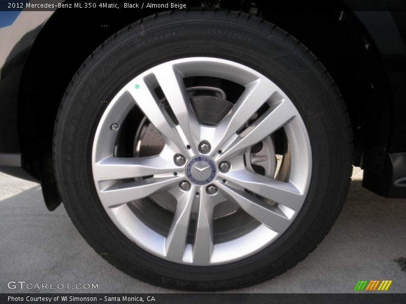 Black / Almond Beige 2012 Mercedes-Benz ML 350 4Matic