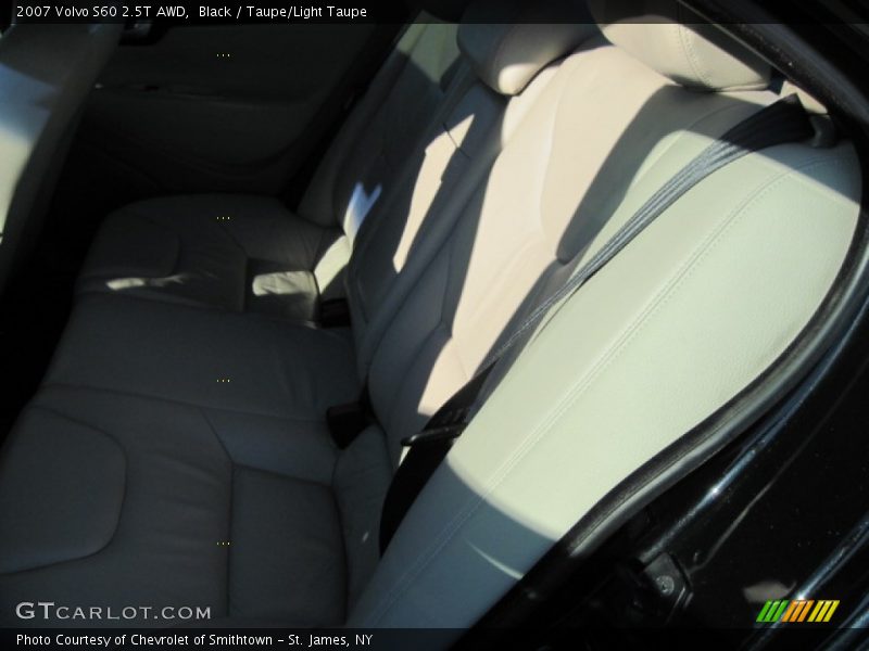 Black / Taupe/Light Taupe 2007 Volvo S60 2.5T AWD