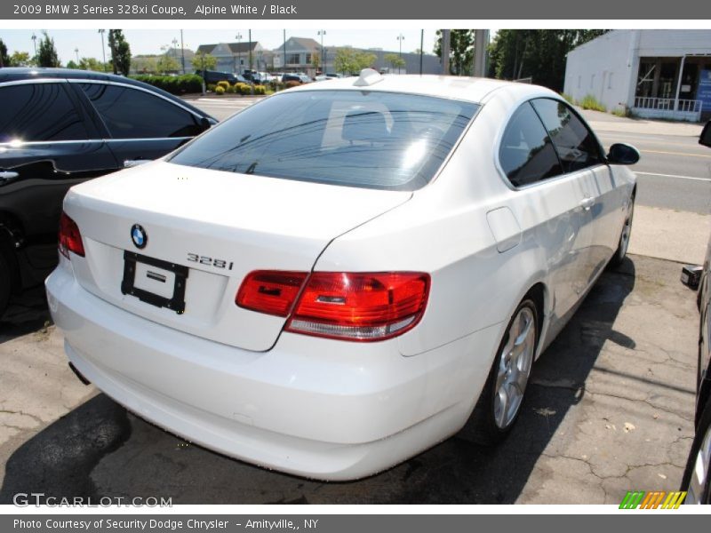 Alpine White / Black 2009 BMW 3 Series 328xi Coupe
