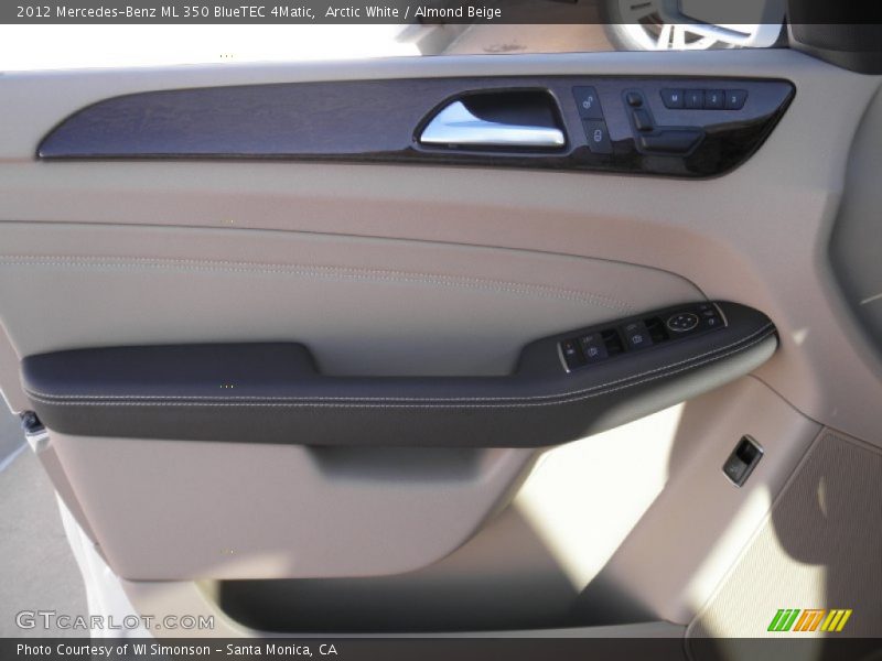 Arctic White / Almond Beige 2012 Mercedes-Benz ML 350 BlueTEC 4Matic