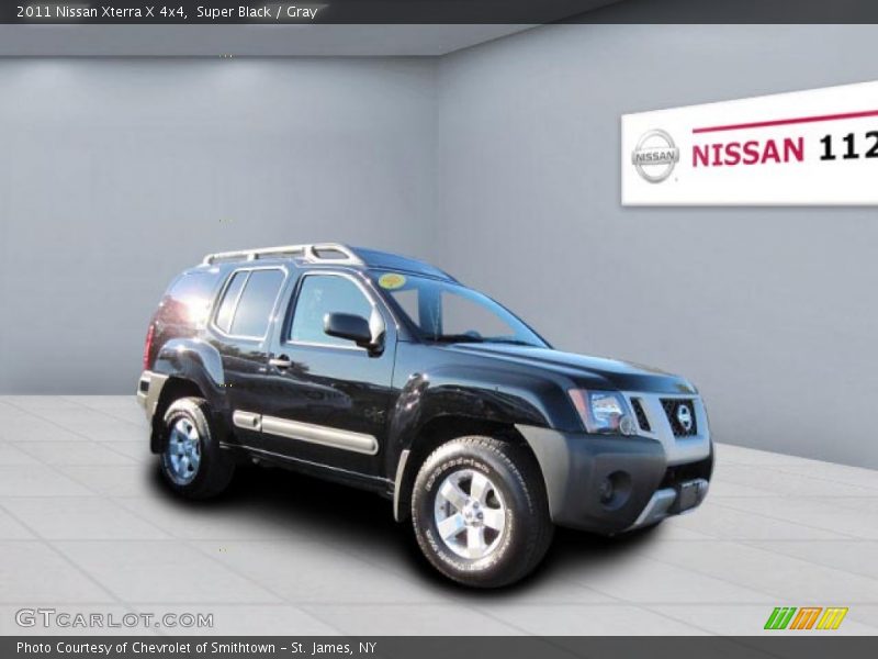 Super Black / Gray 2011 Nissan Xterra X 4x4
