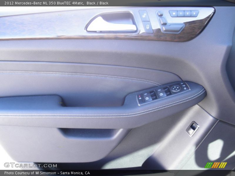 Black / Black 2012 Mercedes-Benz ML 350 BlueTEC 4Matic