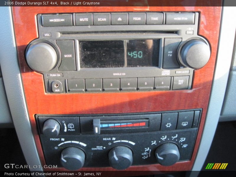 Black / Light Graystone 2006 Dodge Durango SLT 4x4