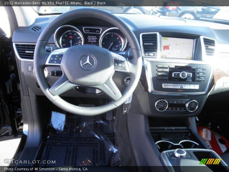 Black / Black 2012 Mercedes-Benz ML 350 BlueTEC 4Matic