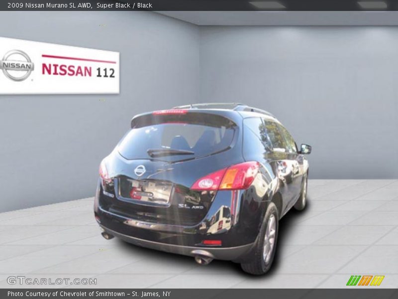 Super Black / Black 2009 Nissan Murano SL AWD