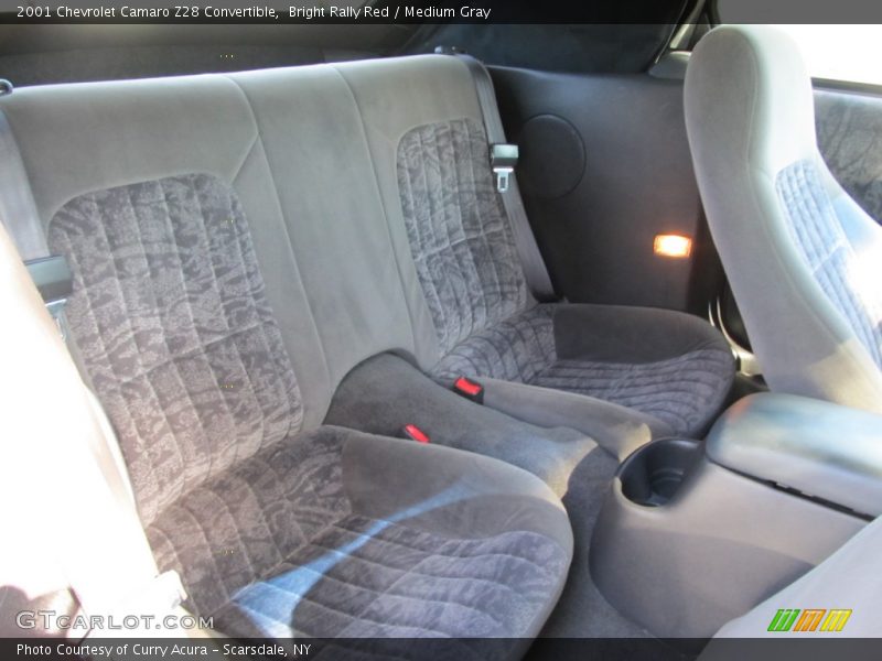  2001 Camaro Z28 Convertible Medium Gray Interior