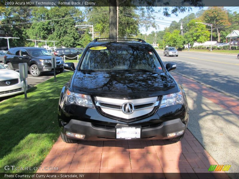 Formal Black / Ebony 2009 Acura MDX Technology