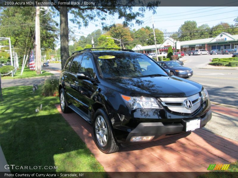 Formal Black / Ebony 2009 Acura MDX Technology