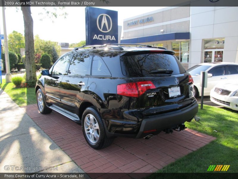 Formal Black / Ebony 2009 Acura MDX Technology