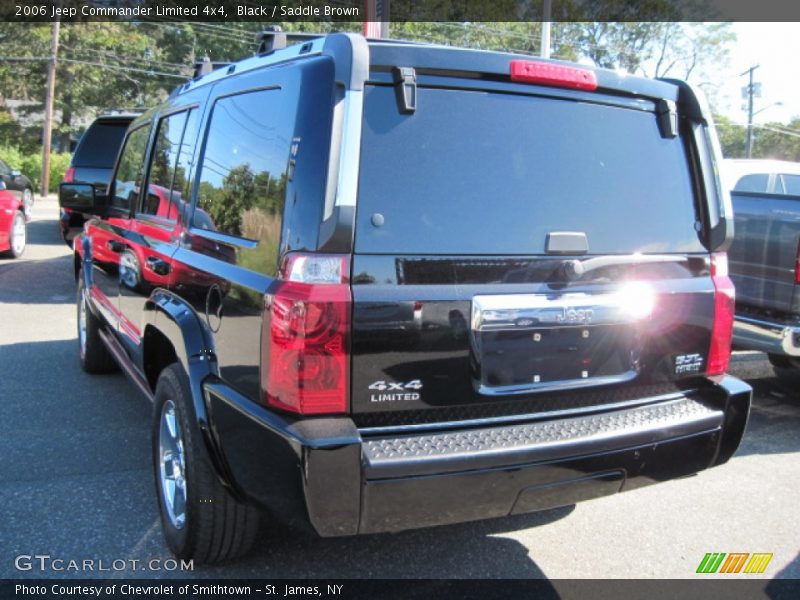 Black / Saddle Brown 2006 Jeep Commander Limited 4x4
