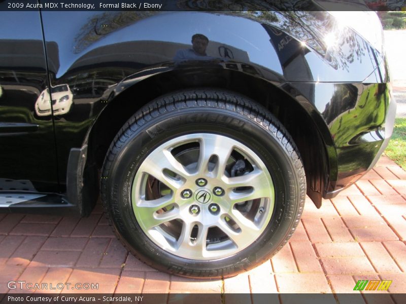Formal Black / Ebony 2009 Acura MDX Technology