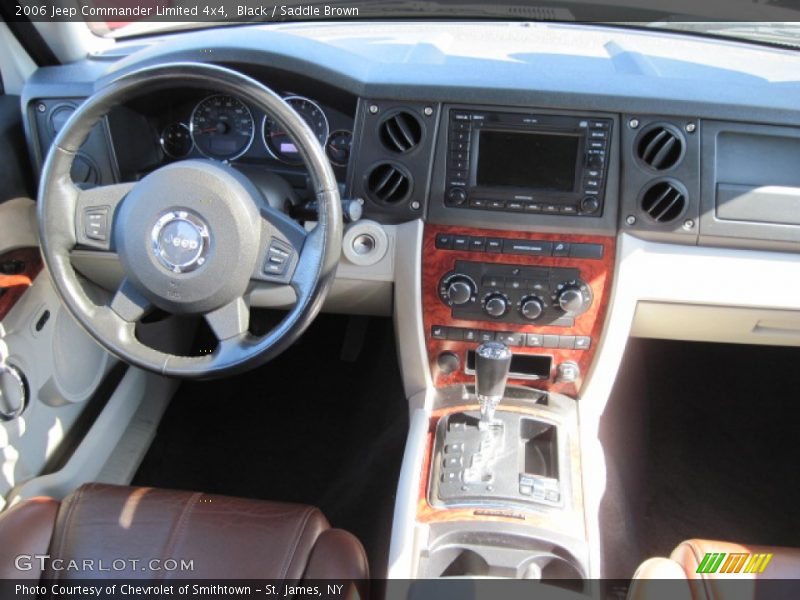 Black / Saddle Brown 2006 Jeep Commander Limited 4x4