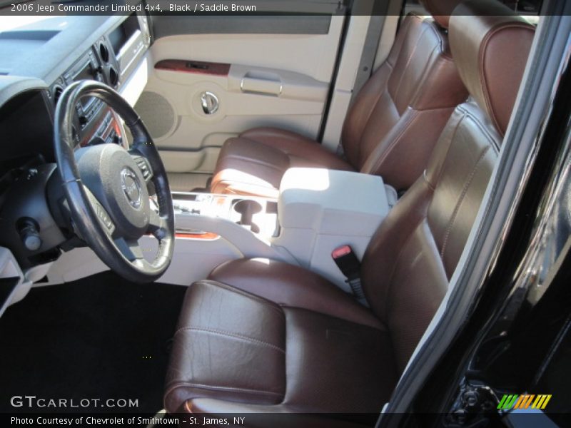 Black / Saddle Brown 2006 Jeep Commander Limited 4x4