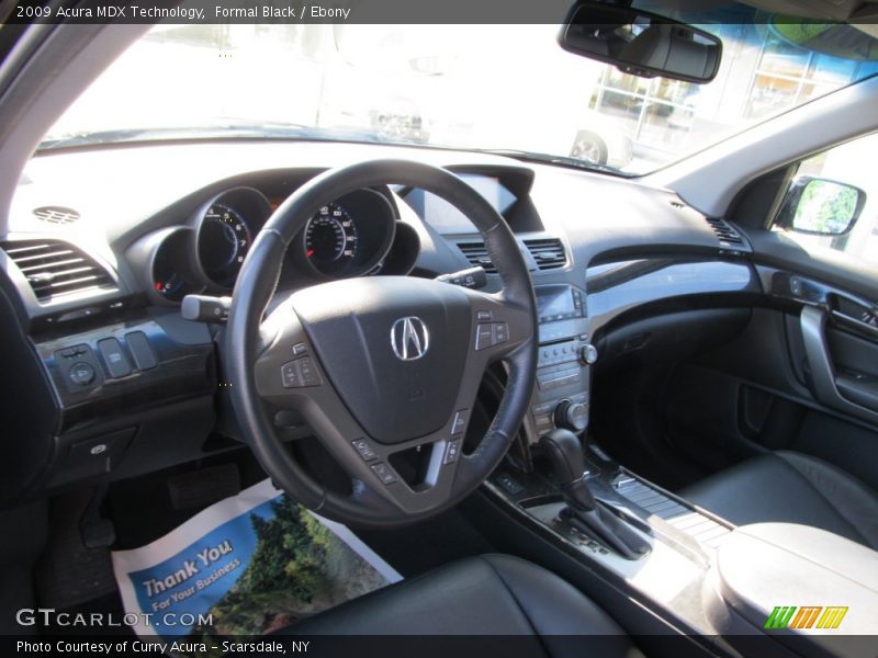 Formal Black / Ebony 2009 Acura MDX Technology