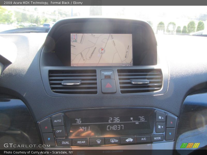 Formal Black / Ebony 2009 Acura MDX Technology
