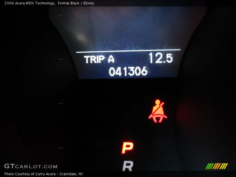Formal Black / Ebony 2009 Acura MDX Technology